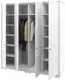 Миниатюра изображения товара Шкаф ELVA Риволо NEM05HP-4D-2090/620/2220 (35) (белый)
