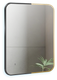 Миниатюра изображения товара Зеркало Silver Mirrors Contrast Gold/Black-ТХ 60x80 / LED-00003107