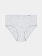 Миниатюра изображения товара Трусы женские Mark Formelle 412677 (р.102, серый меланж 4306-А-11/декор)