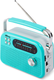 Миниатюра изображения товара Радиоприемник Ritmix RPR-045 (лазурный)