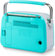 Миниатюра изображения товара Радиоприемник Ritmix RPR-045 (лазурный)