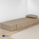 Миниатюра изображения товара Бескаркасное кресло-кровать buyson BuyDream Тк. Madagaskar 02 202x70 (бежевый)