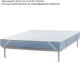 Миниатюра изображения товара Наматрасник защитный Ikea Лисмарка МП 160x200