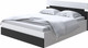 Миниатюра изображения товара Полуторная кровать Proson Milton с ПМ 140x200 (белый/черный)