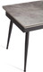 Миниатюра изображения товара Обеденный стол Tetchair Lord Grey 180x80x75 (серый/черный)