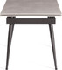 Миниатюра изображения товара Обеденный стол Tetchair Lord Grey 180x80x75 ( светло-серый/черный)