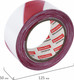 Миниатюра изображения товара Лента сигнальная Brauberg Грандмастер / 604890 (красный/белый)