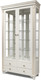 Миниатюра изображения товара Шкаф с витриной ФорестДекоГрупп Бьянка 2 дверный