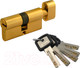 Миниатюра изображения товара Цилиндровый механизм замка Нора-М ЛПУВ-70 35/35 (латунь)