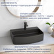 Миниатюра изображения товара Умывальник Lauter Molara 21M606DB (Deep Black)