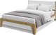 Миниатюра изображения товара Двуспальная кровать ELVA Нодо NEM01K-1690/2060/1010 (01) (с ящиком и подъемным механизмом)