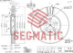 Миниатюра изображения товара Тормозной диск Segmatic SBD30093128