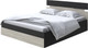 Миниатюра изображения товара Полуторная кровать Proson Milton с ПМ 120x200 (черный/ясень шимо светлый)