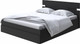 Миниатюра изображения товара Двуспальная кровать Proson Milton с ПМ 160x190 (черный)