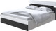 Миниатюра изображения товара Двуспальная кровать Proson Milton с ПМ 160x200 (белый/черный)