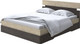 Миниатюра изображения товара Полуторная кровать Proson Milton с ПМ 120x200 (бунратти/дуб кантербери)