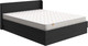 Миниатюра изображения товара Полуторная кровать Proson Practica с ПМ 140x200 (черный)