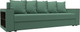 Миниатюра изображения товара Диван Лига Диванов Дубай Лайт полки слева / 132284L (рогожка Амур 11 зеленый)