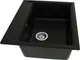 Миниатюра изображения товара Мойка кухонная Teymi Lori Maxi 60х51 / T120120 (черный матовый)
