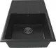 Миниатюра изображения товара Мойка кухонная Teymi Hanna Smart 74х48 / T120116 (черный матовый)