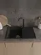 Миниатюра изображения товара Мойка кухонная Teymi Hanna Smart 74х48 / T120116 (черный матовый)
