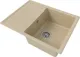 Миниатюра изображения товара Мойка кухонная Teymi Hanna Smart 62х48 / T120115 (бежевый матовый)