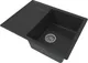 Миниатюра изображения товара Мойка кухонная Teymi Hanna Smart 62х48 / T120112 (черный матовый)