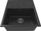 Миниатюра изображения товара Мойка кухонная Teymi Hanna Smart 62х48 / T120112 (черный матовый)