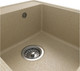 Миниатюра изображения товара Мойка кухонная Teymi Helmi Smart 42х48 / T120111 (бежевый матовый)