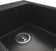 Миниатюра изображения товара Мойка кухонная Teymi Helmi Smart 42х48 / T120108 (черный матовый)