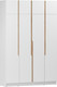 Миниатюра изображения товара Шкаф Eligard Aura 4Dа (белый)