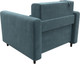 Миниатюра изображения товара Кресло-кровать Лига Диванов Лига-070 / 132557 ( велюр Seven 113 бирюзовый)