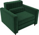 Миниатюра изображения товара Кресло-кровать Лига Диванов Лига-070 / 132558 (велюр Seven 626 зеленый)