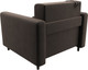 Миниатюра изображения товара Кресло-кровать Лига Диванов Лига-070 / 132560 (велюр Seven 727 коричневый)