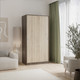Миниатюра изображения товара Шкаф-купе Кортекс-мебель Лагуна ШК01-00 (орех элия/дуб сонома)
