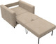 Миниатюра изображения товара Кресло-кровать Лига Диванов Лига-070 / 132556 (велюр Seven 729 бежевый)