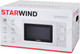 Миниатюра изображения товара Микроволновая печь StarWind SMW3020 (белый)
