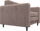 Миниатюра изображения товара Кресло-кровать Лига Диванов Лига-070 / 132552 (велюр Tower 05 бежевый)