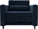 Миниатюра изображения товара Кресло-кровать Лига Диванов Лига-070 / 132553 (велюр Tower 13 синий)