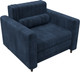 Миниатюра изображения товара Кресло-кровать Лига Диванов Лига-070 / 132553 (велюр Tower 13 синий)