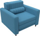 Миниатюра изображения товара Кресло-кровать Лига Диванов Лига-070 / 132545 (рогожка Амур 10 голубой)