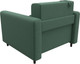 Миниатюра изображения товара Кресло-кровать Лига Диванов Лига-070 / 132546 (рогожка Амур 11 зеленый)