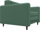 Миниатюра изображения товара Кресло-кровать Лига Диванов Лига-070 / 132546 (рогожка Амур 11 зеленый)