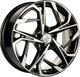 Литой диск Khomen KHW1716 CX-5/Seltos/Optima 17x7" 5x114.3мм DIA 67.1мм ET 50мм (Black FP) — фото 2