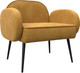 Миниатюра изображения товара Кресло мягкое Лига Диванов Лига-086 / 132441 (велюр Brut 10 желтый)