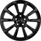 Миниатюра изображения товара Литой диск Khomen KHW1808 Murano 18x7.5" 5x114.3мм DIA 66.1мм ET 50мм (Black)
