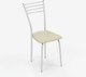 Миниатюра изображения товара Стул Mio Tesoro Сигма (бежевый/металлик)