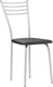 Миниатюра изображения товара Стул Mio Tesoro Сигма (черный/металлик)
