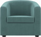Миниатюра изображения товара Кресло мягкое Лига Диванов Норден / 109046 (велюр бирюзовый)