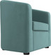 Миниатюра изображения товара Кресло мягкое Лига Диванов Норден / 109046 (велюр бирюзовый)